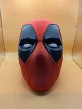 Deadpool Cosplay Helmet - Authentic Marvel Mask Replica Prop for X-Men Fans
