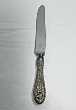 Wonderful  Stieff Company Repousse Knives with Sterling Handles
