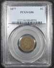 New Listing1877 Indian Head Cent - 1c PCGS G06 - Key Date Example!