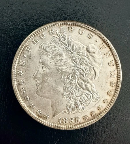 1885 Morgan Silver Dollar - Circulated 90% Silver U.S. Coin No Reserve #12