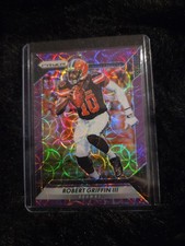 2016 Panini Prizm Robert Griffen III #28 Purple Circles  /99