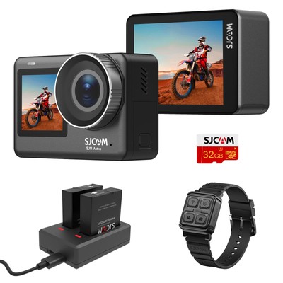SJ11 4K Action Camera, 98Ft Waterproof Underwater, Motorcycle Helmet Camera, ...