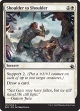 x4 Shoulder to Shoulder - Battlebond - NM - MTG