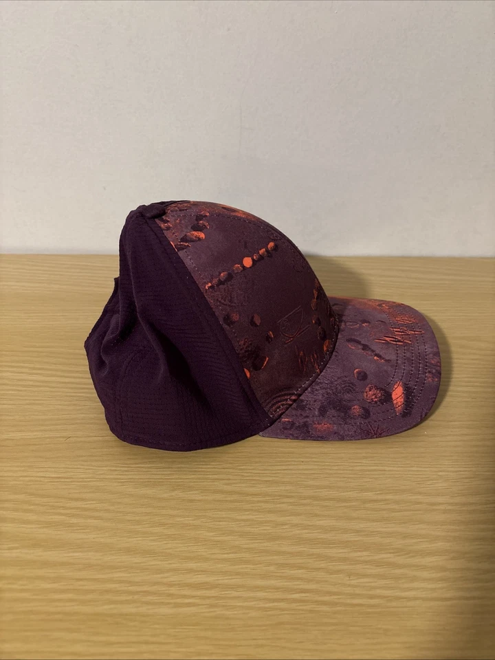 Boné de beisebol ajustável Snapback masculino roxo laranja unissex The North Face - Imagem 4 de 4