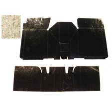 Insulation Sound Deadener For 65-68 Mustang Standard Jute Rubber Front Rear Lrh Insulation Sound Deadener For 65-68 Mustang Standard Jute Rubber Front Rear Lrh