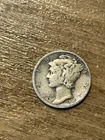 1936D Mercury Dime F