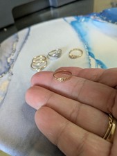 14k gold baby ring size 2