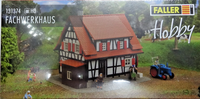 Faller 131374 - Spur H0 - Bausatz - Fachwerkhaus -Wohnhaus - Siedlungshaus