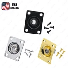 Electric Guitar Output Jack Plate Universal Rectangle For Tele PRS LP Ibanez