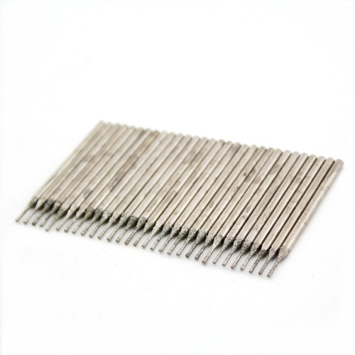 30Pcs 0.4-2.5mm Micro Lapidary Diamond Drill Bits Carving Burrs Tools for Stone - Picture 42 of 85
