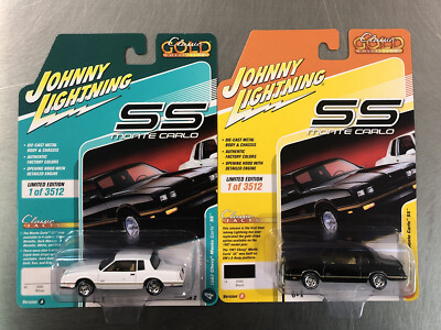 JOHNNY LIGHTNING 1987 CHEVY MONTE CARLO SS CLASSIC GOLD BLACK