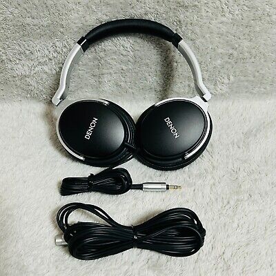 Denon AH-D1100 Black Sealed Type Headphone Head Band Over Denon AH-D1100 Black Sealed Type Headphone Head Band Over