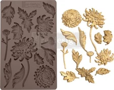Prima Marketing Re-Design Mould 5"X8"X8mm Botanist Floral