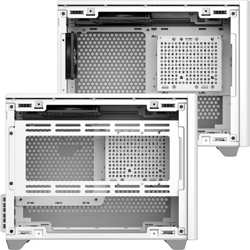 NR200 White Mini-Itx PC Case, 330Mm Horizontal Triple-Slot Mount GPU, 240Mm|280M - Afbeelding 11 van 12
