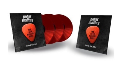Peter Maffay - We Love Rock'n'Roll Leipzig (Limited 3 LP Red Vinyl - signiert)