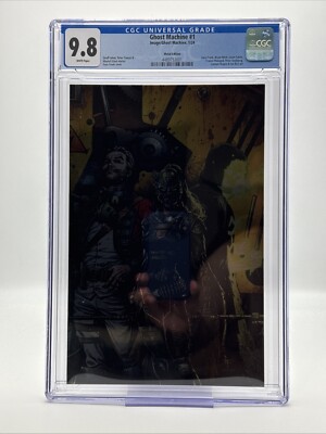 GHOST MACHINE #1 (One Shot) Megacon LE 100 Gary Frank Cover K Metal CGC 9.8