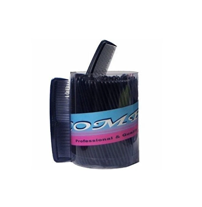 Hair Comb 5" Pocket Size Unbreakable Flexible Black 5 Inch Combs, 72 Pieces - Image 4 of 4