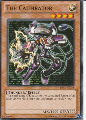 YUGIOH CARD 1 X THE CALIBRATOR JOTL-EN035 | eBay YUGIOH CARD 1 X THE CALIBRATOR JOTL-EN035 | eBay