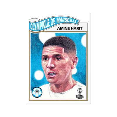 Topps UCL Living Set - Card 456 - Amine Harit - Olympique de Marseille
