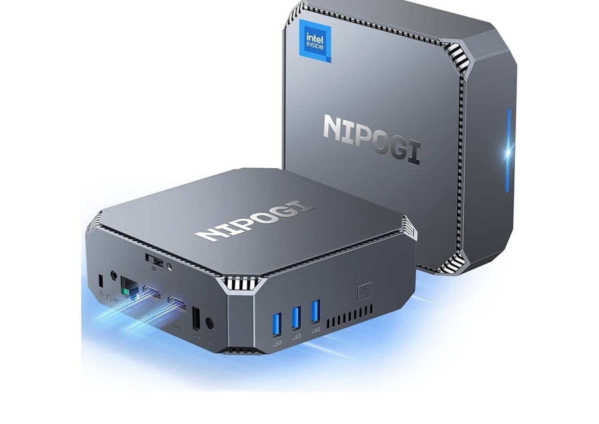 NIPOGI Mini PC Intel N100 8GB RAM