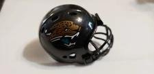 JACKSONVILLE JAGUARS BLACK  #1719 NFL FOOTBALL POCKET PRO HELMET RIDDELL