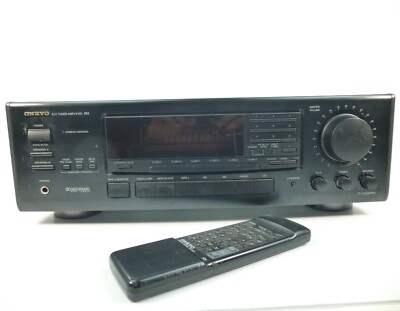 Onkyo A/V Tuner Amplifier Stereo Dolby Pro Logic Surround TX