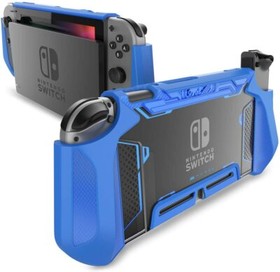 Mumba Dockable Case For Nintendo Switch Console JoyCon Controller TPU Grip Cover