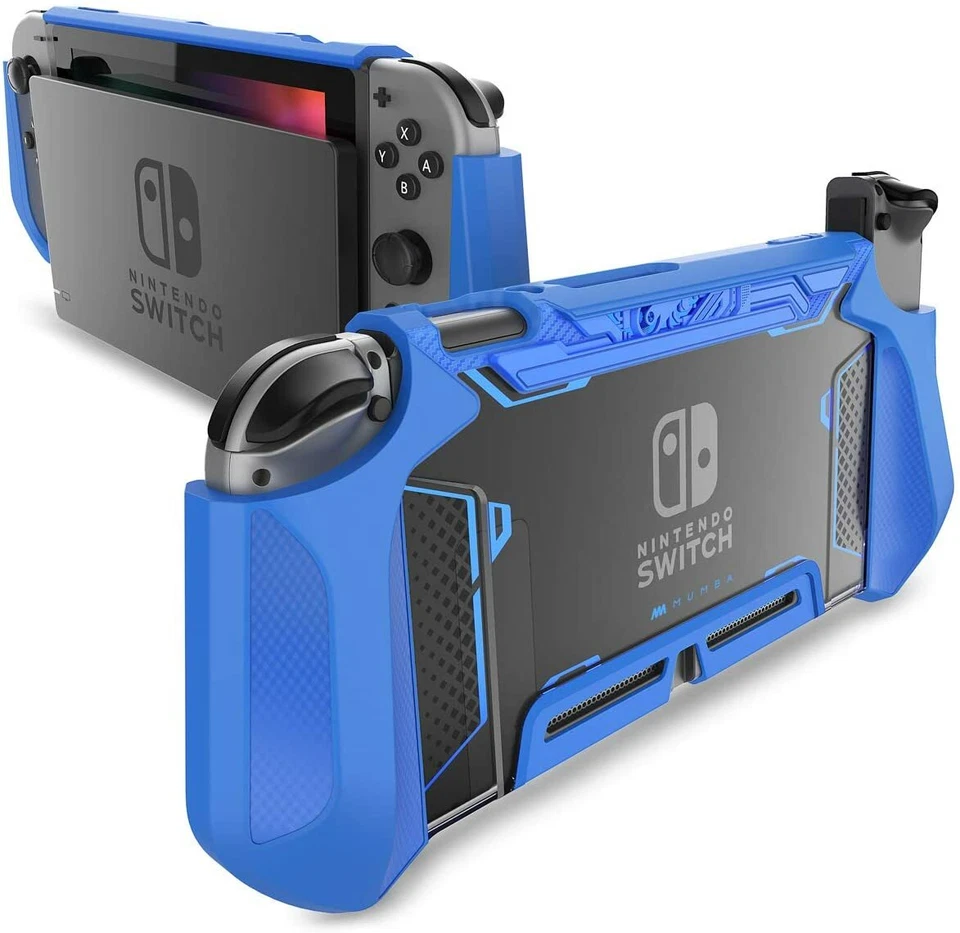 Funda Mumba Acoplable para Consola Nintendo Switch Controlador JoyCon TPU Agarre Cubierta Foto 2 de 4