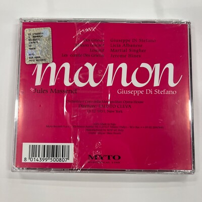 Jules Massenet - Manon - MYTO HISTORICAL (2CD SEALED, 2006)