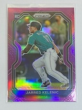 ⚾ 2021 Panini Prizm Baseball Purple Base Card Rookie #81 Jarred KELENIC ⚾