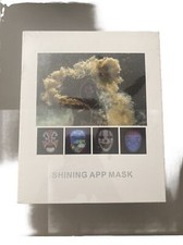 LED Face Mask App Control Rechargeable Shining Mask Programmable New Sealed