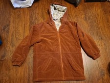 Fila Made In Italy Lined Fleece Hoodie Jacket Size 10