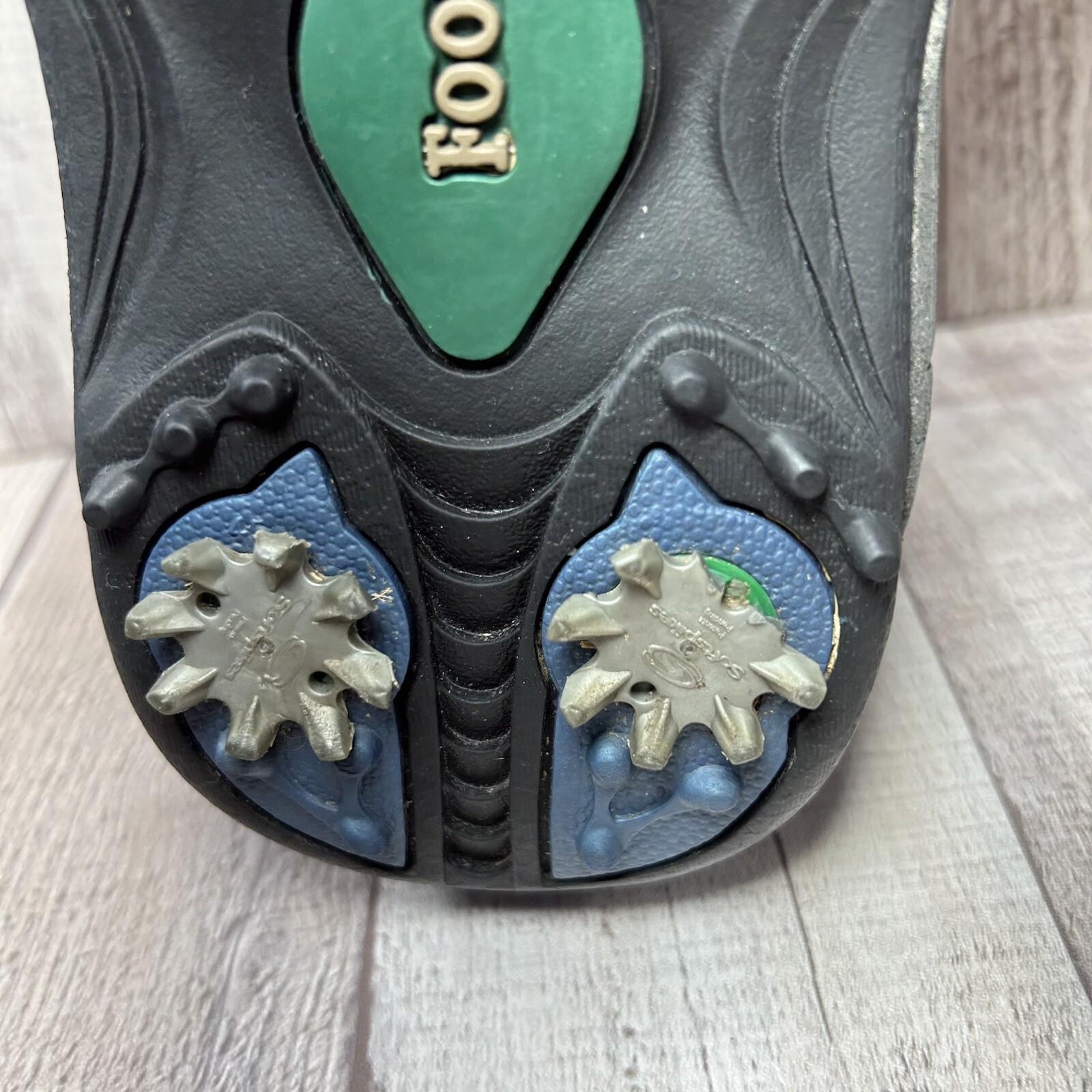 FootJoy FJ GreenJoy Men's Leather Golf Sandals Spikes Tan Beige Size 7M 48786 eBay