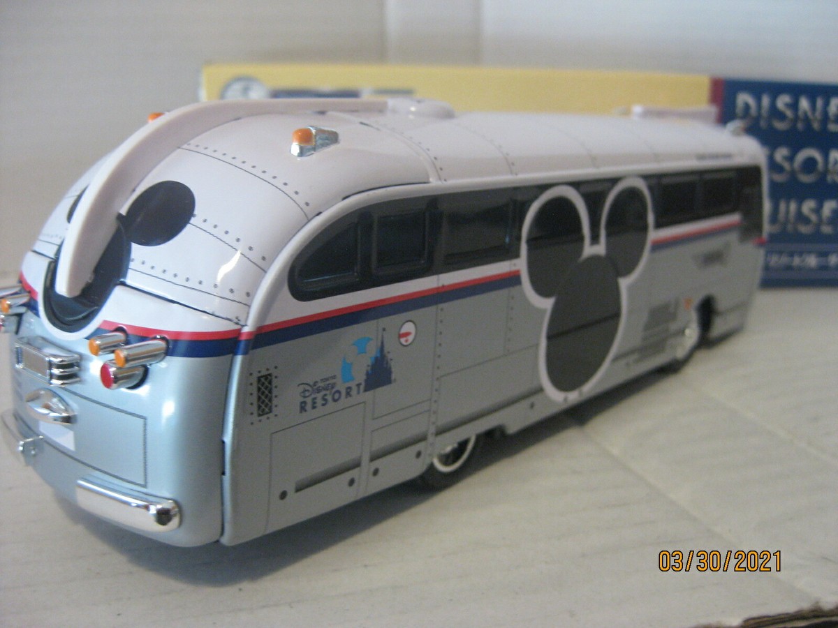 Disney Resort Cruiser tinplate friction drive bus 9 Disney Resort Cruiser tinplate friction drive bus 9