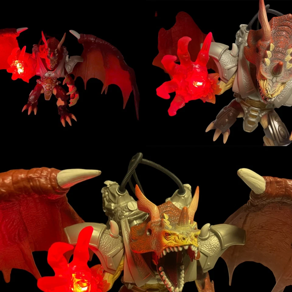 Figura de dragón Hasbro Duel Masters Mitsu-Kids Wizards Shogakukan Bolshack 2003 Foto 4 de 4