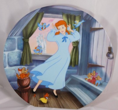 19 Disney Knowles Cinderella A Dream Is A Wish Your Heart Makes Plate Ebay