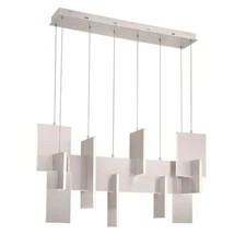 Eurofase Coburg 1 Light 42" Chandelier, Aluminium - 38044-030