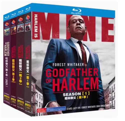Godfather of Harlem 1-4 BD 8-Disc All Region New Box Set