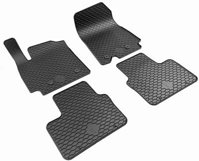 Tappetini Gomma Anteriori Per Renault Arkana - Set 2 Pezzi, Su Misura, Antiscivolo, Con Fermagli
