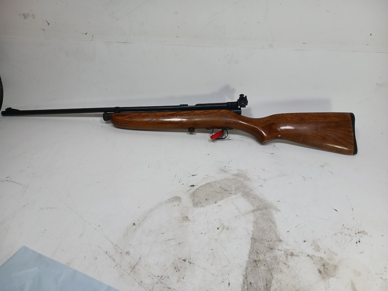 CROSMAN 160 PELL GUN .22 CAL PELLET VINTAGE CO2 AIR RIFLE PEEP SIGHT