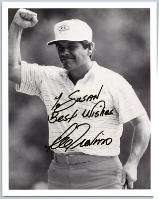 #ad Lee Trevino Signed B amp; W 8 x 10 Inch Photo PGA Golf Personalized to Susan $28.28