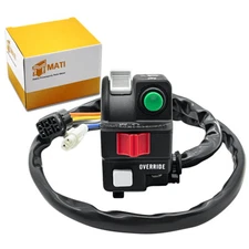 Left Handle Kill Switch for Suzuki King Quad 500 700 750 LT-A500 LT-A700 LT-A750