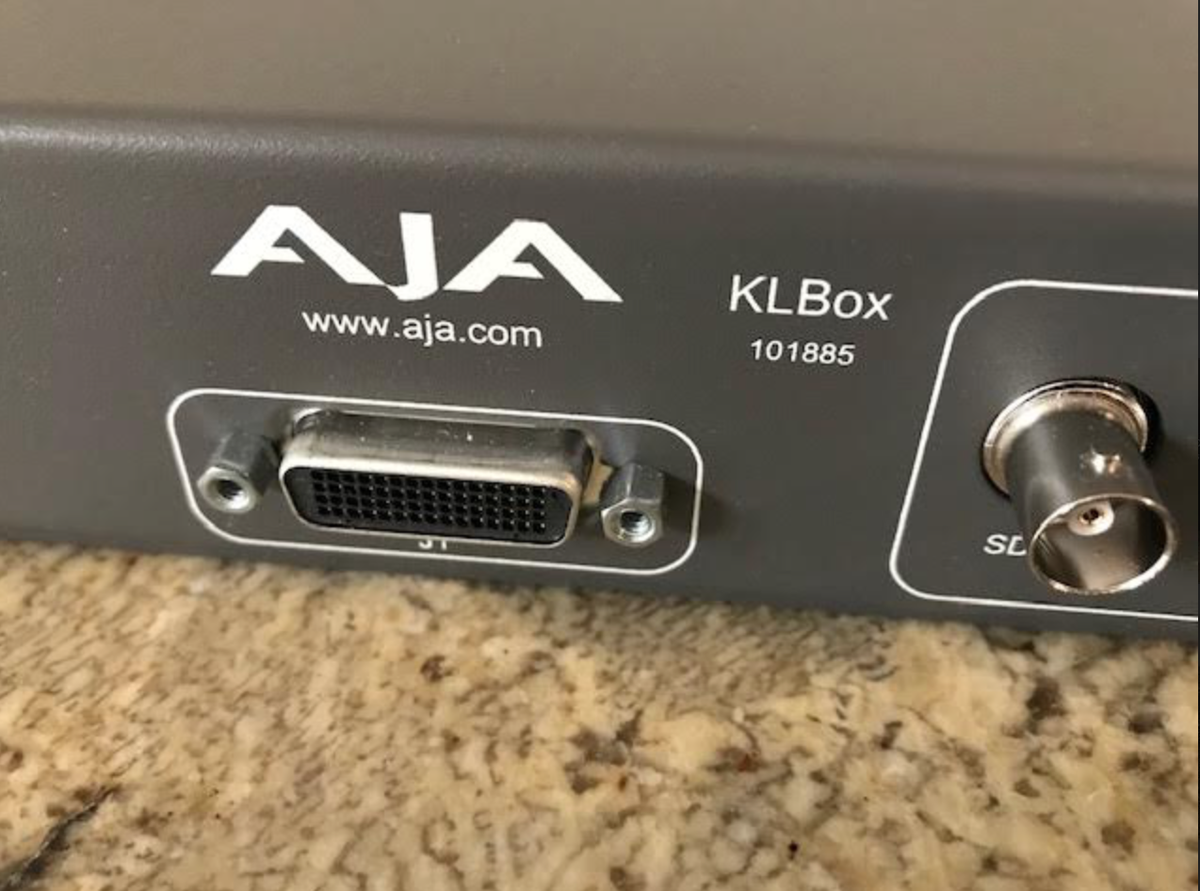 AJA KL Boxブレイクアウトボックス AJA 1 RU External Breakout Box for Kona LHi KLHI-BOX-R0 B&H