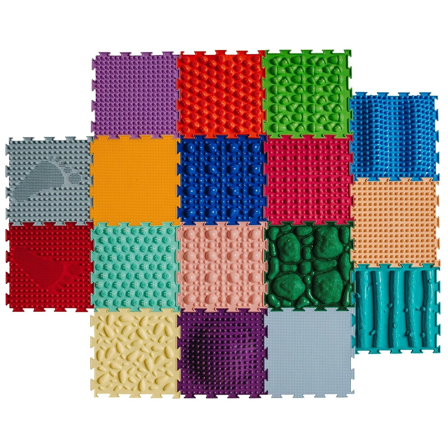 17pc Ortodon Sensory Orthopedic Foot Massage Floor Mats Kids Play Carpet 10x10ea
Opens in a new wind