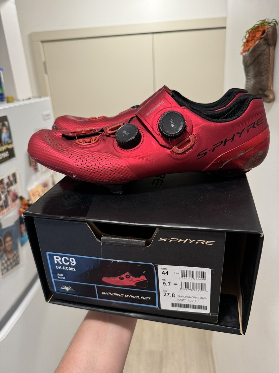 USED Shimano SH-RC9 S-Phyre Road Cycling Shoe 44 EU/ 9.7 US USED Shimano SH-RC9 S-Phyre Road Cycling Shoe 44 EU/ 9.7 US