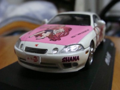 Shakugan Splendide Shana 1/43 Model Car Figure Girls Toyota Soarer