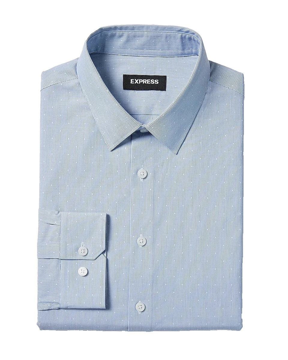 Camisas de vestir Express a rayas para hombre