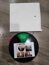 6 Options Office Door Sign Do Not Disturb/Come on in/Out of Office/in a Meeti...