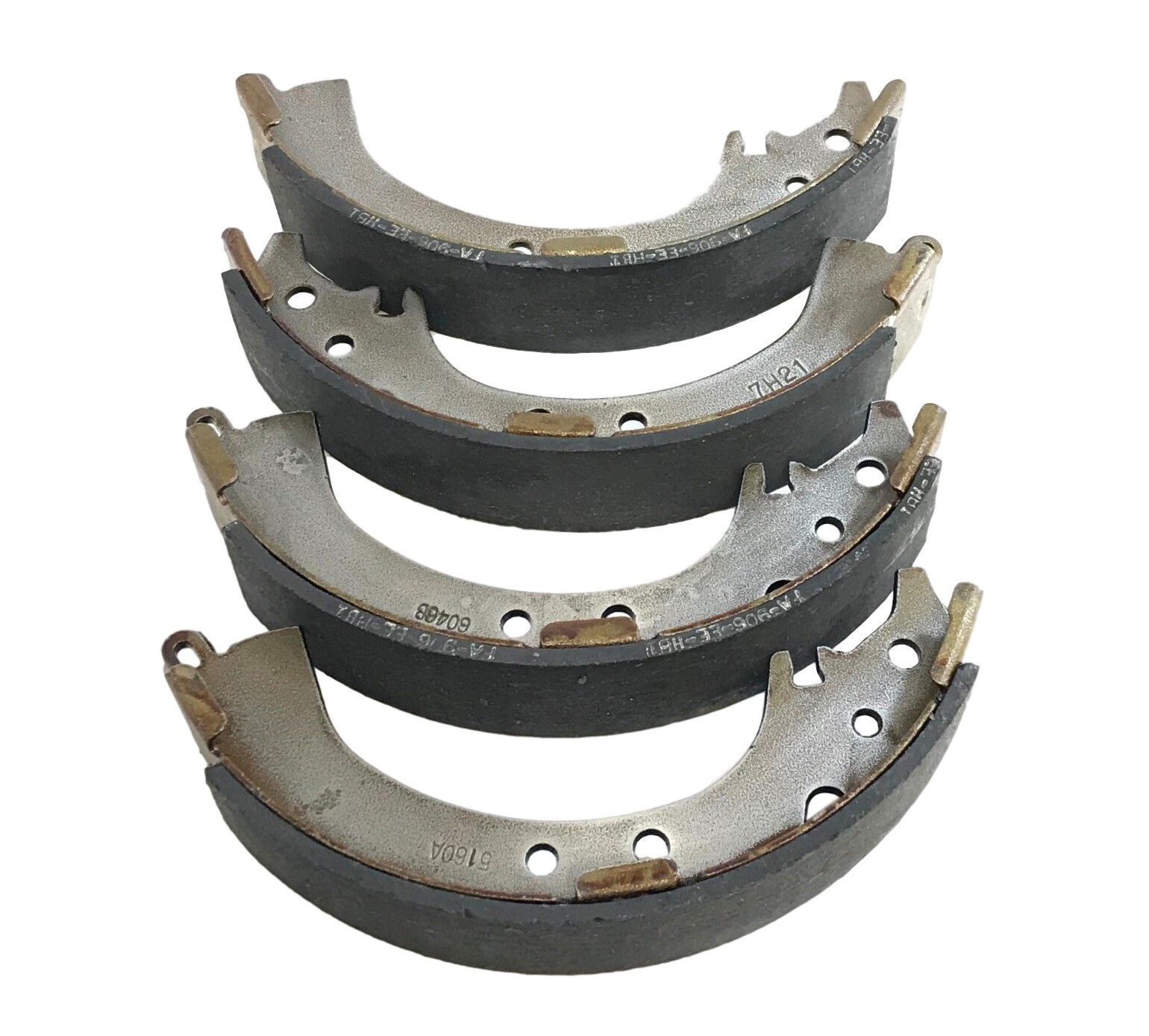 RoadTuff PB528 Relined Drum Brake Shoe Set