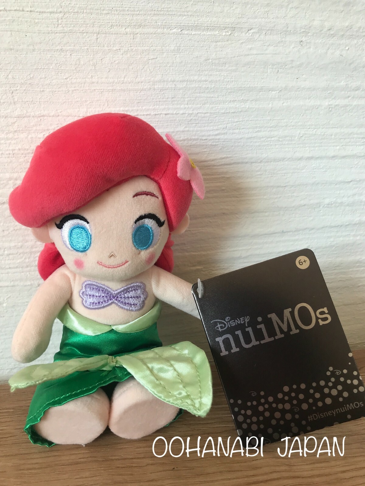 Thumbnail - Disney Plüsch Puppe Nuimos Arielle Japan Import Neu